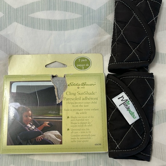 Car seat comfort straps and Cling Sun Shade - Picture 1 of 3